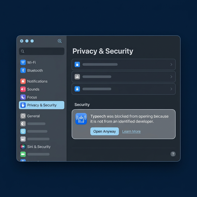 Privacy & Security Settings Bypass