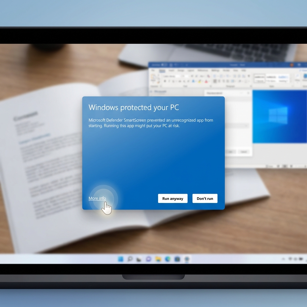 Navigate SmartScreen